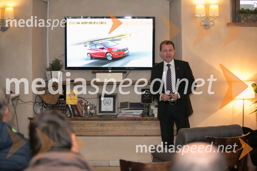  Borut Gazvoda, direktor, Opel SlovenijaNova Opel Astra, slovenska predstavitev