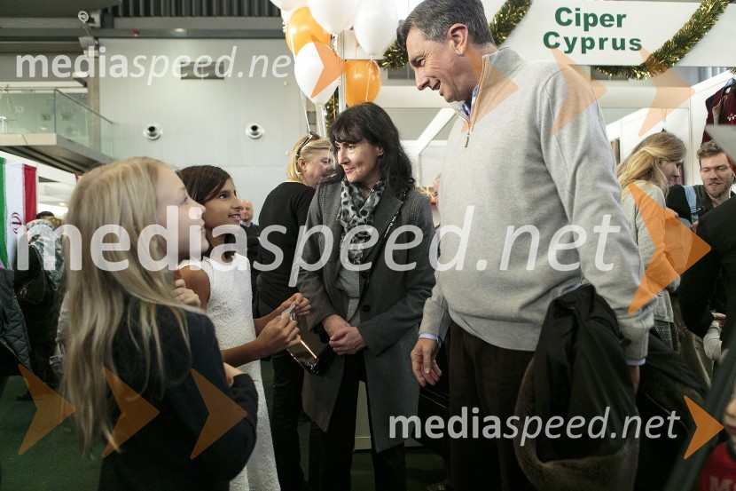  ... ;  ... ;  Tanja Pečar, odvetnica;  Borut Pahor, predsednik Republike Slovenije22. SILA bazar 2015