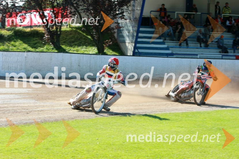 Denis Gizatullin, Rusija in Matej Ferjan, Slovenija/MadžarskaSPEEDWAY UEM finale EP posameznikov
