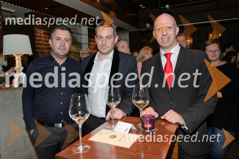  ... ;  Marko Žula, direktor, Nigrad;  Valentin Rozman, direktor, inštitut Mali genij 8. dobrodelna večerja Rotaract Maribor