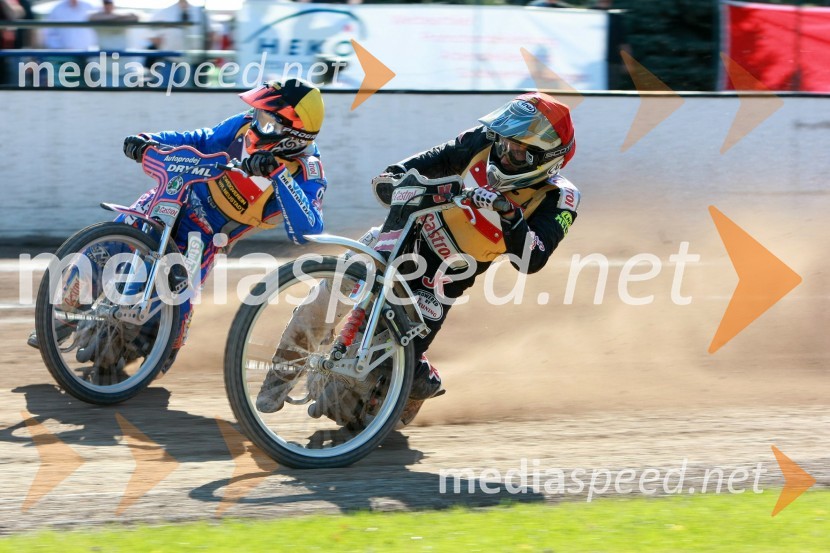Lukaš Dryml, Češka in Manuel Hauzinger, AvstrijaSPEEDWAY UEM finale EP posameznikov