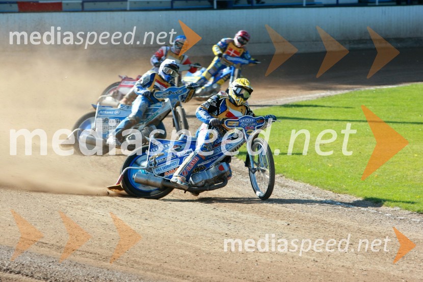 Sebastian Ulamek, Poljska, Jurica Pavlic, Hrvaška
Mariusz Staszewski, Poljska in Henrik Moller, DanskaSPEEDWAY UEM finale EP posameznikov