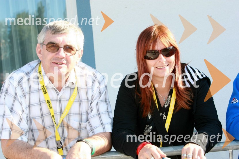 Jerzy Rusko, poljski fotograf speedwaya in Sandra Percač,  Hrvaška športna funkcionarkaSPEEDWAY UEM finale EP posameznikov