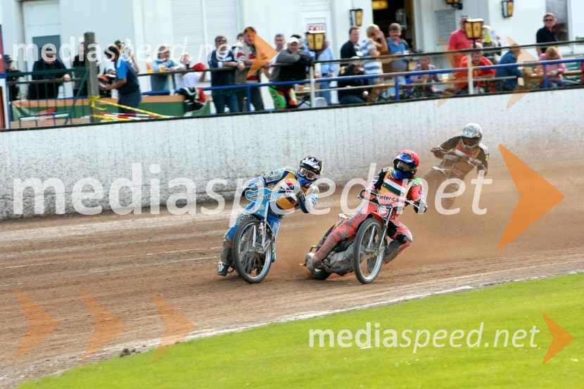 Jurica Pavlic, Hrvaška, Matej Ferjan, Slovenija/Madžarska in Manuel Hauzinger, AvstrijaSPEEDWAY UEM finale EP posameznikov