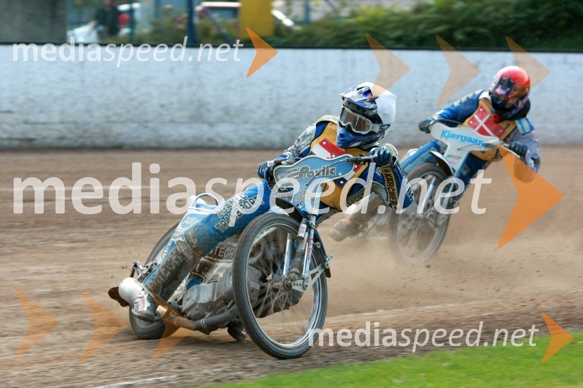Jurica Pavlic, Hrvaška in Patrick Hougaard, DanskaSPEEDWAY UEM finale EP posameznikov