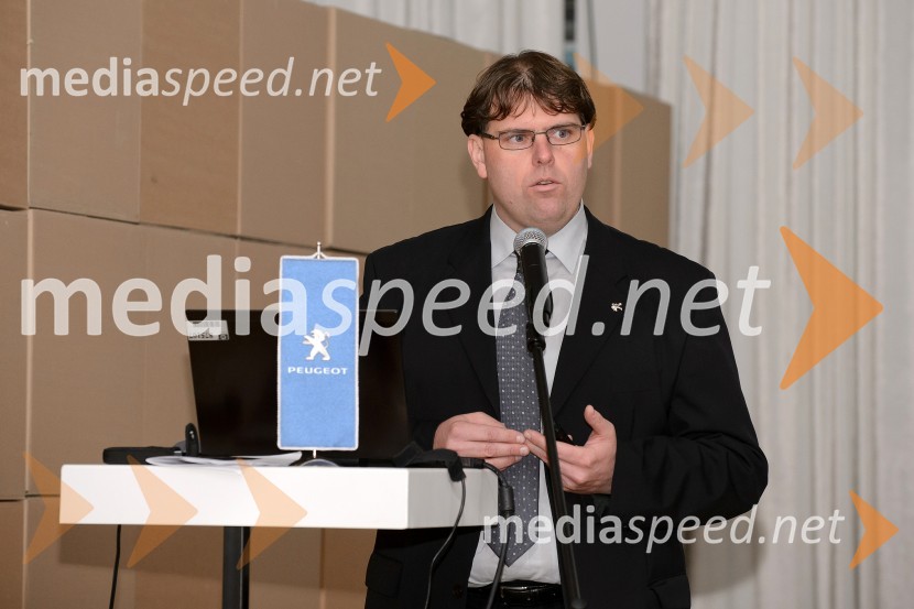  Martin Fajt, produktni vodja Peugeot SlovenijeSlovenska predstavitev Peugeot Sport 308 GTi