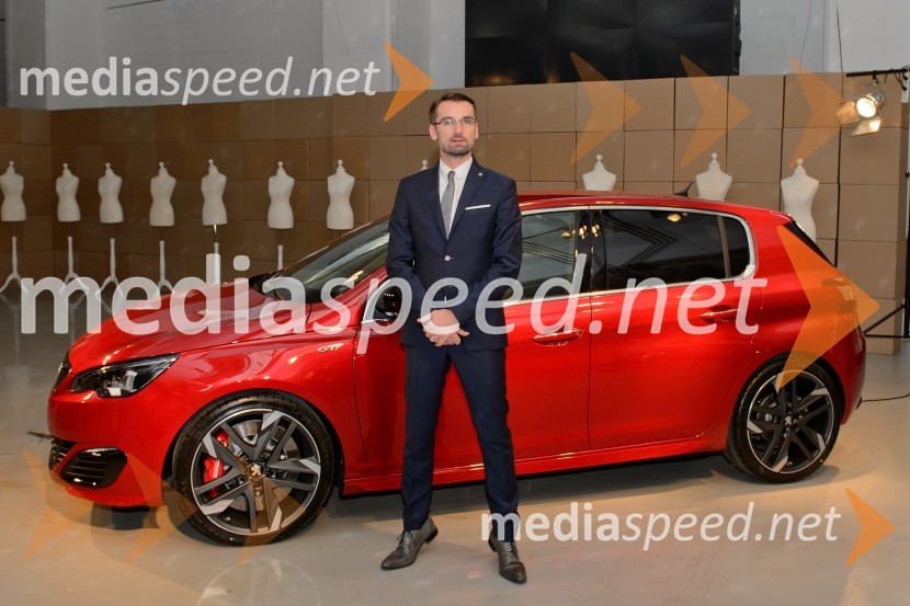  Gregor Draksler, direktor marketinga, Peugeot SlovenijaSlovenska predstavitev Peugeot Sport 308 GTi