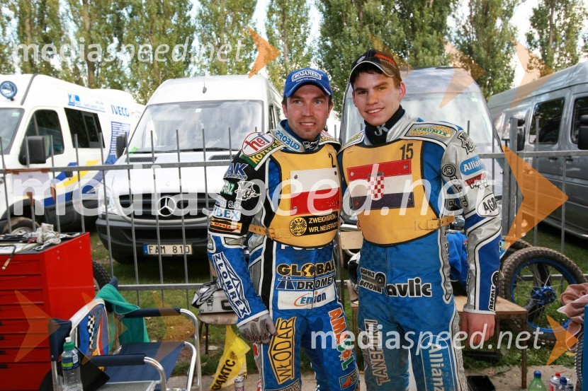 Sebastian Ulamek, Poljska in Jurica Pavlic, HrvaškaSPEEDWAY UEM finale EP posameznikov