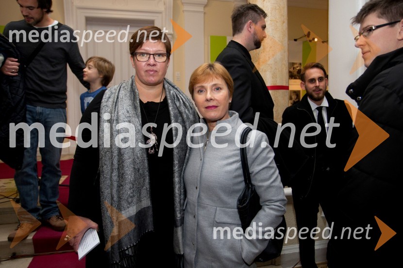 dr. Aleksandra  Berberih Slana, direktorica Muzeja narodne osvoboditve Maribor;  Irena Porekar Kacafura, Pokrajinski muzej MariborSvet igrač, otvoritev razstave, Muzej narodne osvoboditve Maribor