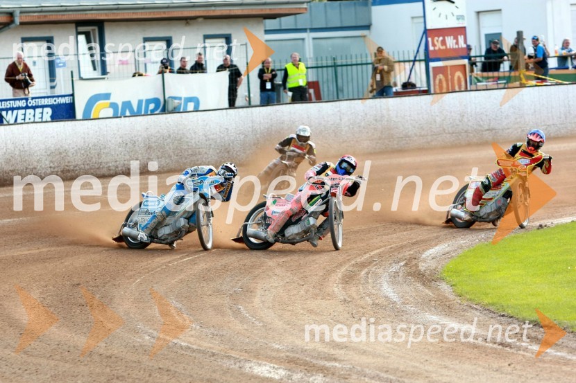 Jurica Pavlic, Hrvaška, Manuel Hauzinger, Avstrija, Matej Ferjan, Slovenija/Madžarska in Christian Hefenbrock, NemčijSPEEDWAY UEM finale EP posameznikov
