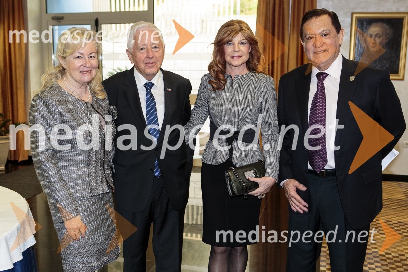  Ksenija Sever, mestni svet SDS;  Jože Sever, podjetnik;  Darja Kuhar Kotnik, UO Društva za zdravje naroda; prof. dr.  Javier  Ruiz Aburto, dr.med.Simpozij srčnih kirurgov