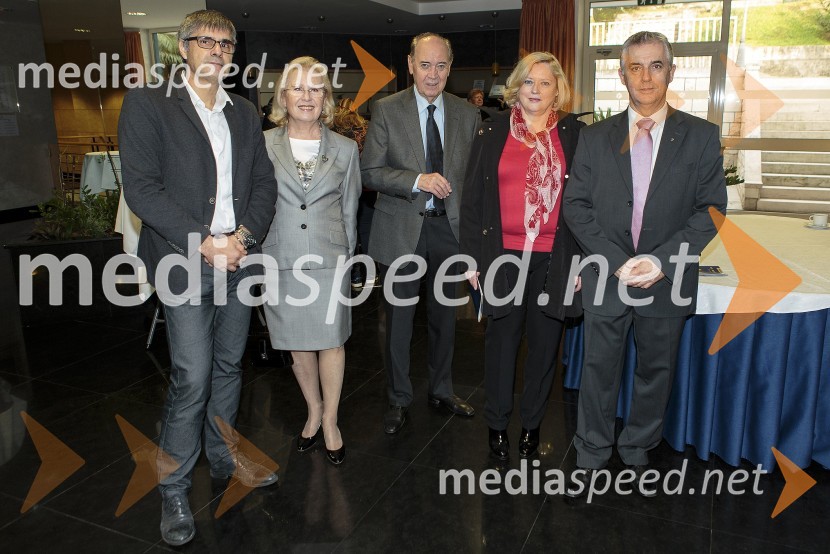  Dorjan Marušič, dr. med., nekdanji minister za zdravje Republike Slovenije;  Nada  Irgolič, mag.farmacije;  Rafko Irgolič, pevec;  Milka  Krapež;  Tomaž Gantar, dr.med., podpredsednik, DeSUSSimpozij srčnih kirurgov