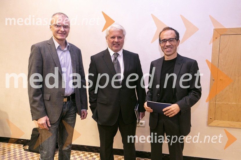  prof. dr. Stojan  Kariž; prim. dr. Janez  Kirbiš , dr.med; prof. dr. Danijel  Petrovič, dr. med.Simpozij srčnih kirurgov