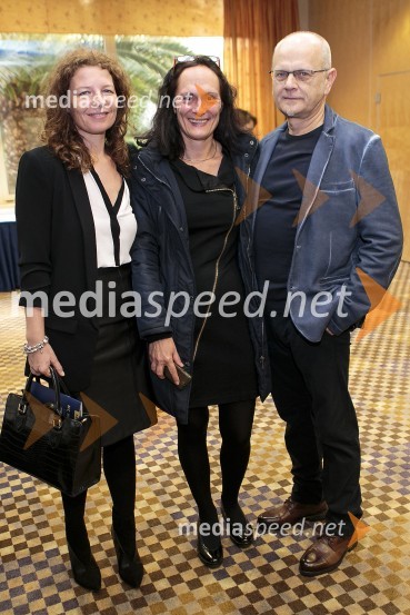 mag. Tadeja Kuhar, Evropski parlament;  Barbara Ravnik, OU Društva za zdravje naroda;  Milan  ŠtefanetSimpozij srčnih kirurgov