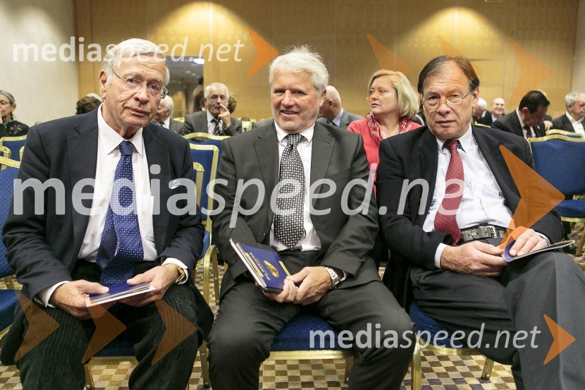  akad. prof. dr. Ninoslav  Radovanovič, dr.med.;  prim. dr. Janez Kirbiš, dr.med.; prim. dr. Miladin Đorđević, dr.med.Simpozij srčnih kirurgov