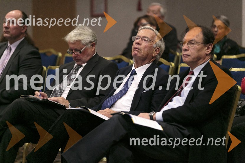  prim. dr. Janez Kirbiš, dr.med.;  akad. prof. dr. Ninoslav  Radovanovič, dr.med.; prim. dr. Miladin Đorđević, dr.med.Simpozij srčnih kirurgov