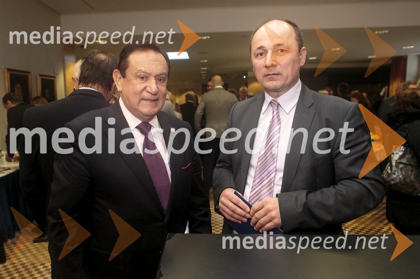 prof. dr.  Javier  Ruiz Aburto, dr.med.;   Brane  Dobnikar, generalni sekretar ZZSSimpozij srčnih kirurgov