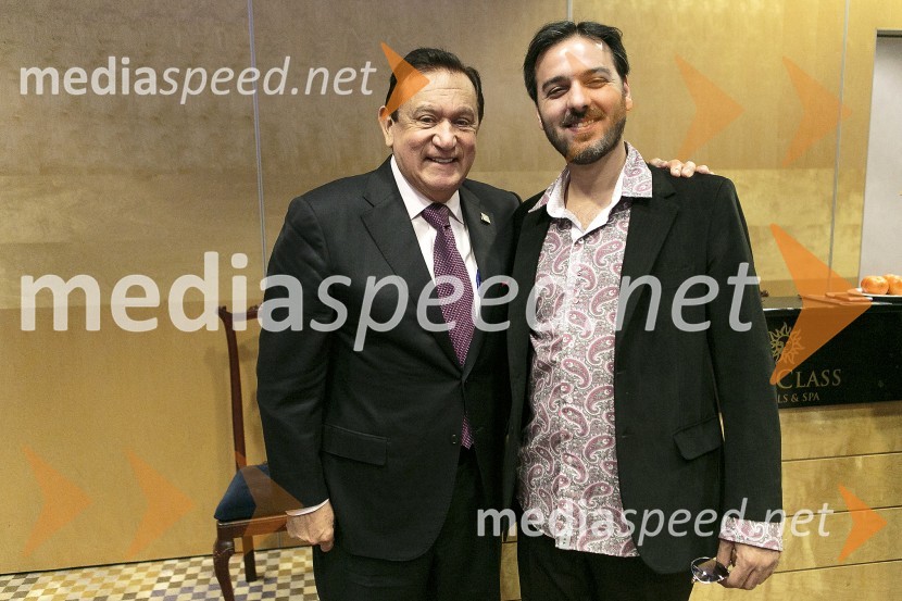 prof. dr.  Javier  Ruiz Aburto, dr.med.;  Lavtaro  Tissera FavaloroSimpozij srčnih kirurgov