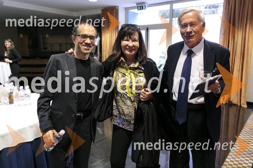 Prof. dr.  Danijel Petrovič, dr. med. ; prof.dr. Metka Zorc, predsednica uprave, MC Medicor;  akad. prof. dr. Ninoslav  Radovanovič, dr.med.Simpozij srčnih kirurgov