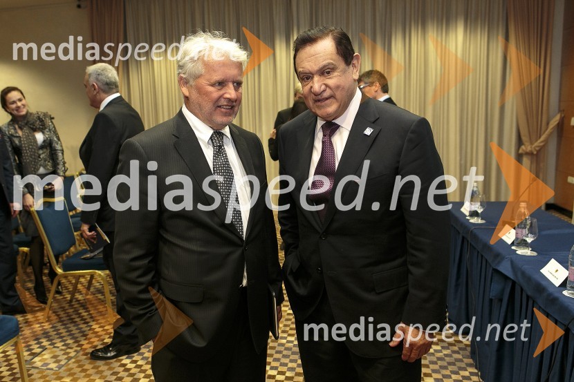  prim. dr. Janez Kirbiš, dr.med.; prof. dr.  Javier  Ruiz Aburto, dr.med.Simpozij srčnih kirurgov