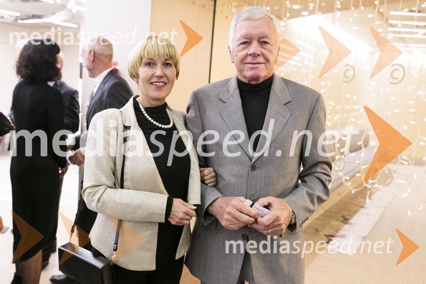  Andreja Vogrinec;  Tone Vogrinec, športni in smučarski funkcionarŠportnik leta 2015