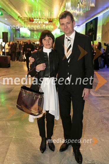  Maja Berločnik; mag. Tomaž  Berločnik, predsednik uprave Petrol d.d.Športnik leta 2015