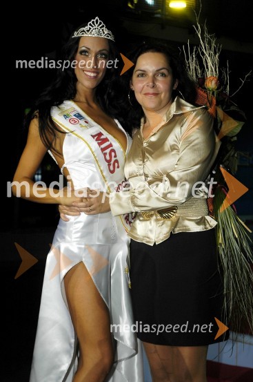 Tina Gaber, miss Hawaiian Tropic 2008 in miss Nove z mamo MatejoMiss Hawaiian Tropic 2008