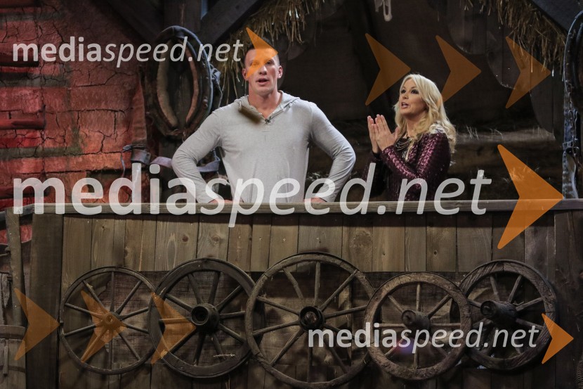  Faki Čaušević, zmagovalec šova Kmetija: Nov začetek;  Saša Lendero, pevka, voditeljicaZmagovalec Kmetija: Nov začetek je Faki Čaušević