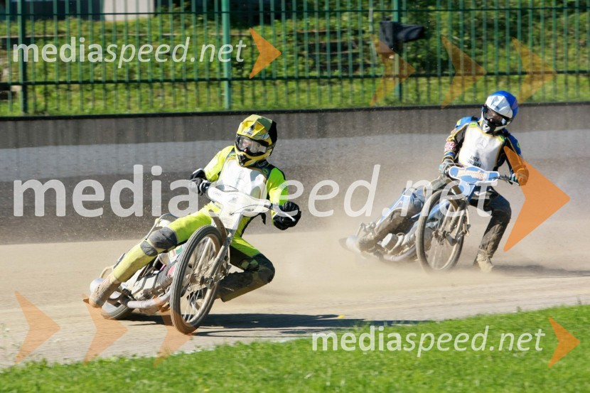 Nikola Martinec, SK Prelog in Aleksander Čonda, AMD KrškoSPEEDWAY Pokal klubov Ljubljana