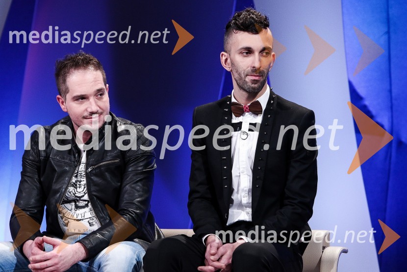   Robert Dežutelj,  tekmovalec v šovu Gostilna išče šefa ;   Miha Hauptman, tekmovalec v šovu Gostilna išče šefaZmagovalec Gostilna išče šefa je Tomaš Javurek