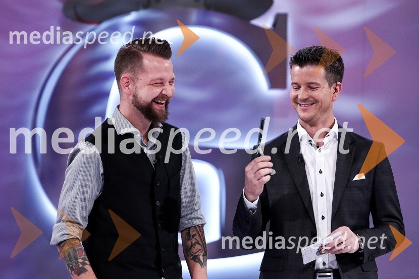  Bine Volčič, kuharski mojster;  Boštjan Romih, televizijski voditeljZmagovalec Gostilna išče šefa je Tomaš Javurek