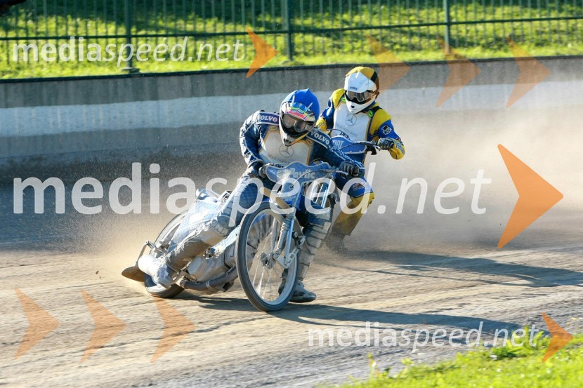 Krešo Petković, SK Prelog in Matic Voldrih, AMTK LjubljanaSPEEDWAY Pokal klubov Ljubljana