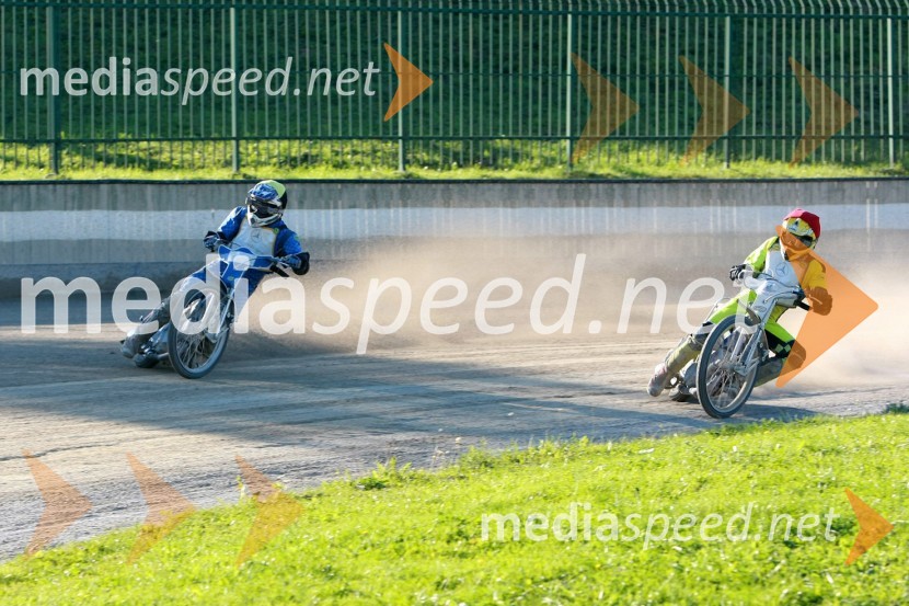Matija Duh, AMD Krško in Nikola Martinec, SK PrelogSPEEDWAY Pokal klubov Ljubljana