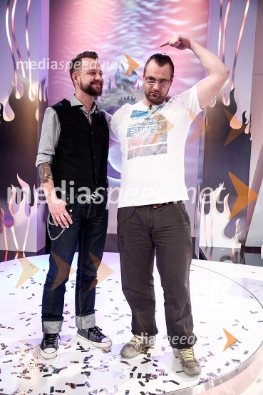  Bine Volčič, kuharski mojster;  Tomaš Javurek, zmagovalecv šovu Gostilna išče šefaZmagovalec Gostilna išče šefa je Tomaš Javurek