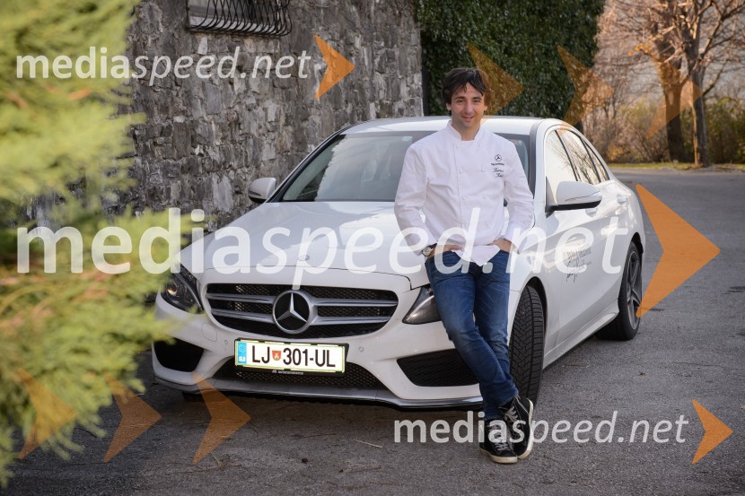  Tomaž Kavčič, kuharski mojster, Pri Lojzetu, ZemonoNovi Mercedes Benz kupe razreda C