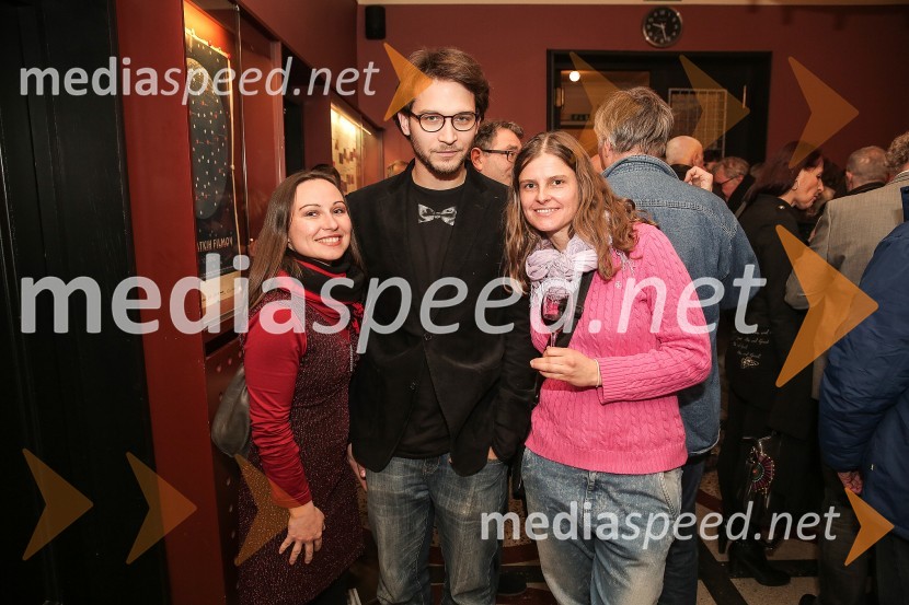  Tanja Mojzer, novinarka;  Lev Predan Kowarski, direktor fotografije;  Staša Cafuta Trček, novinarka Slavnostna projekcija filma Sedmina