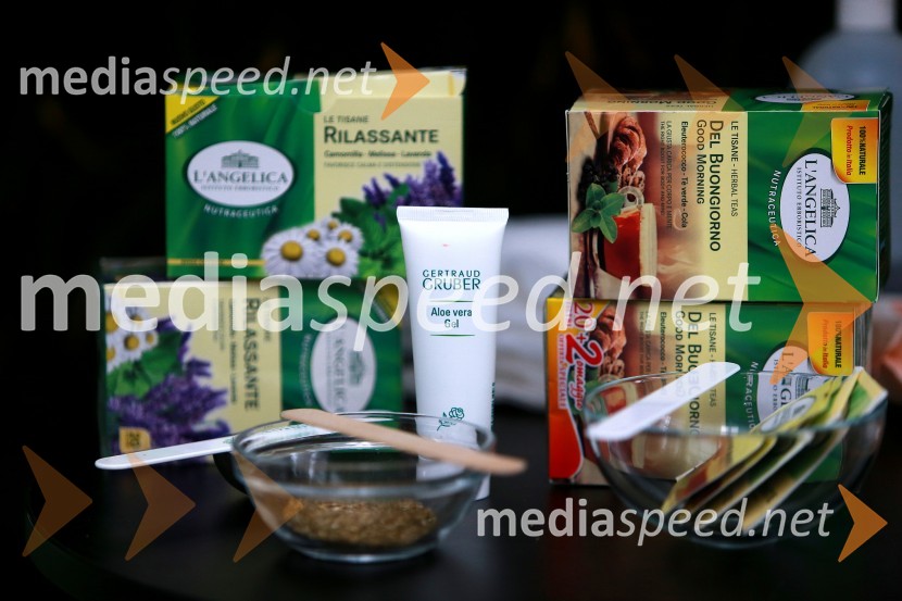 Zeliščno razvajanje v Botaničnem vrtu z blagovno znamko L’Angelica