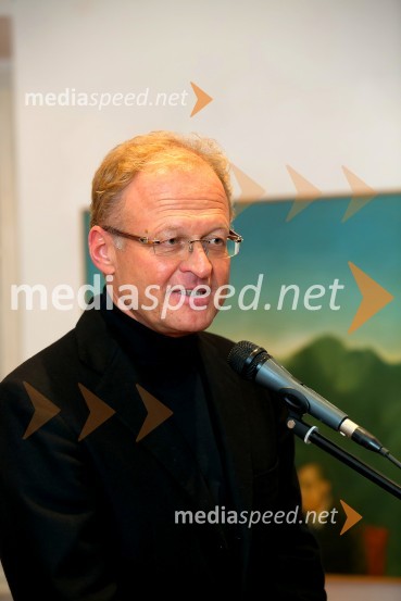  Janez  Škrabec, direktor Riko d.o.o., predsednik Slovensko-ruskega poslovnega sveta, predsednik Lions kluba Ljubljana IliriaOtvoritev razstave izbora del Likovne zbirke Riko