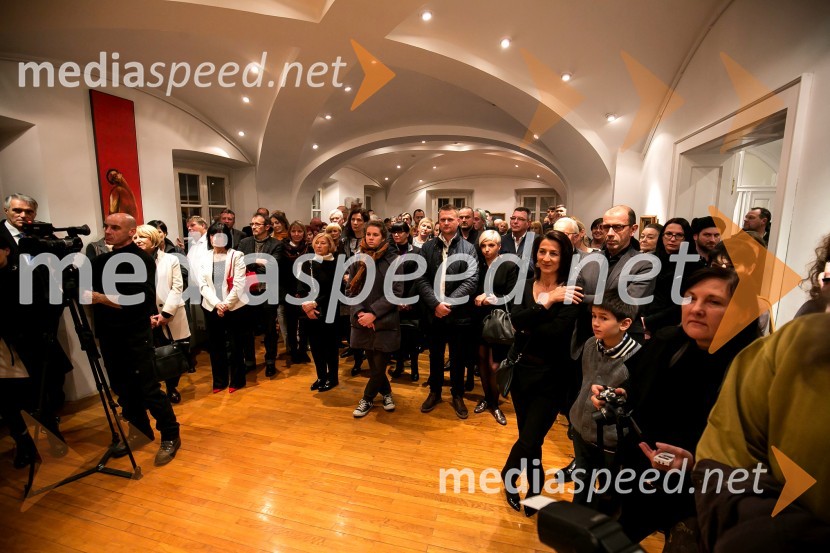 Otvoritev razstave izbora del Likovne zbirke RikoOtvoritev razstave izbora del Likovne zbirke Riko