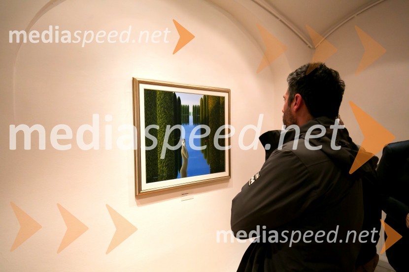 Otvoritev razstave izbora del Likovne zbirke RikoOtvoritev razstave izbora del Likovne zbirke Riko