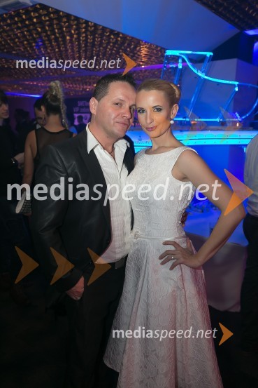  Jani Pavec, pevec, član skupine Atomik Harmonik ;  Nina PavecSVETovna VIP zabava 2015