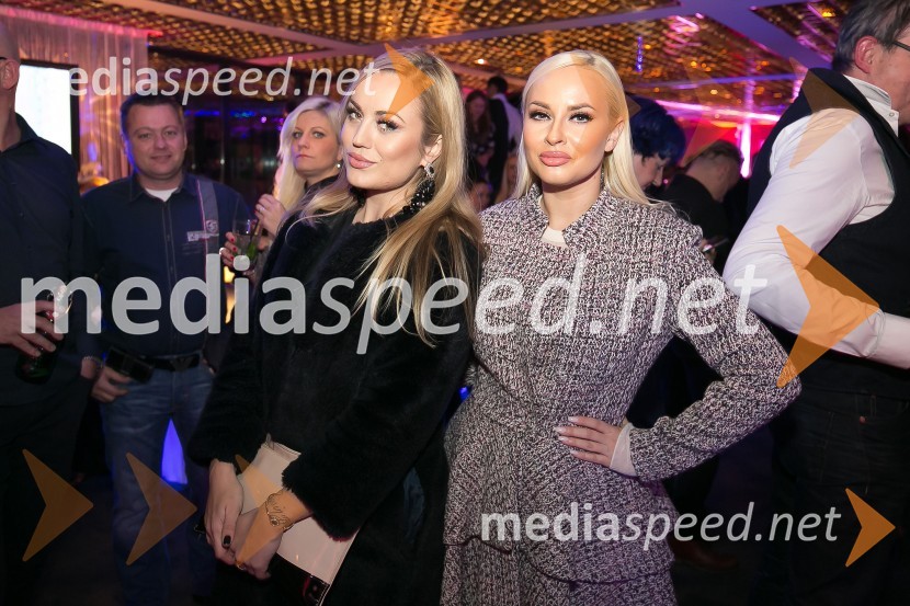 Katarina Benček;  Doroteja Premužič, vizažistka, Diamondee Make UpSVETovna VIP zabava 2015