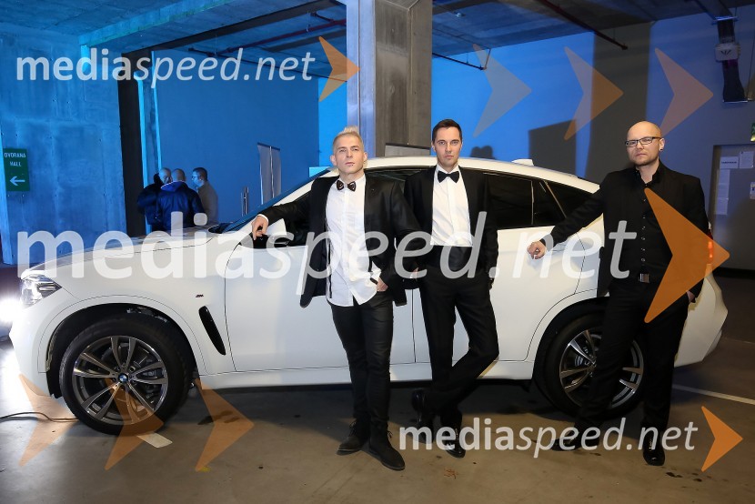  Klemen Bunderla, radijski voditelj, radio Aktual;  Evgen Ban, voditelj;  Primož Siter, glasbenik in radijski moderator, Radio AktualSVETovna VIP zabava 2015