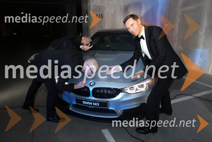  Klemen Bunderla, radijski voditelj, radio Aktual;  Primož Siter, glasbenik in radijski moderator, Radio Aktual;  Evgen Ban, voditeljSVETovna VIP zabava 2015