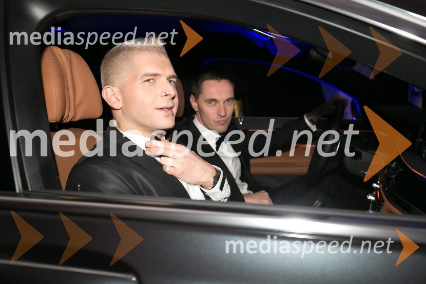  Klemen Bunderla, radijski voditelj, radio Aktual;  Evgen Ban, voditeljSVETovna VIP zabava 2015