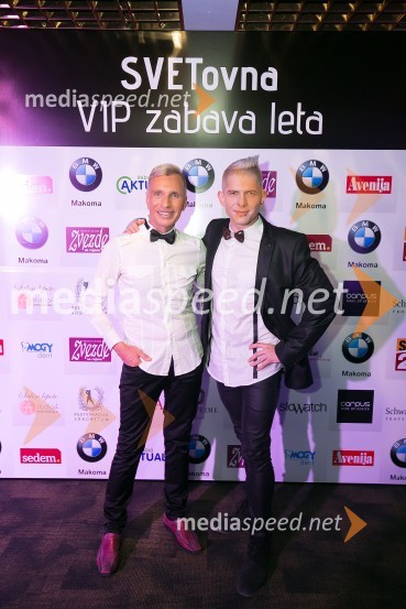   Igor  Jelen-Iggy, koreograf, lastnik plesnega centra Igen;  Klemen Bunderla, radijski voditelj, radio AktualSVETovna VIP zabava 2015