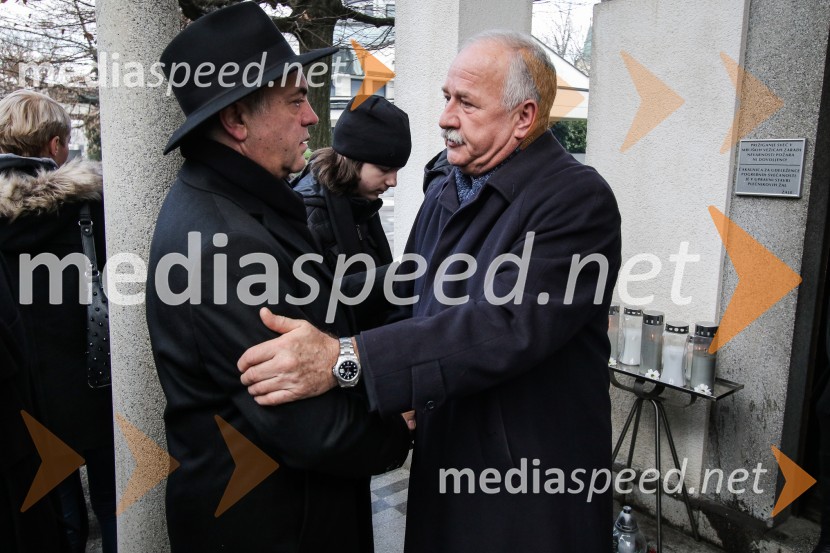  Goran  Šarac;  Drago Banovič, direktor Zavoda TivoliZadnje slovo od Simone Weiss