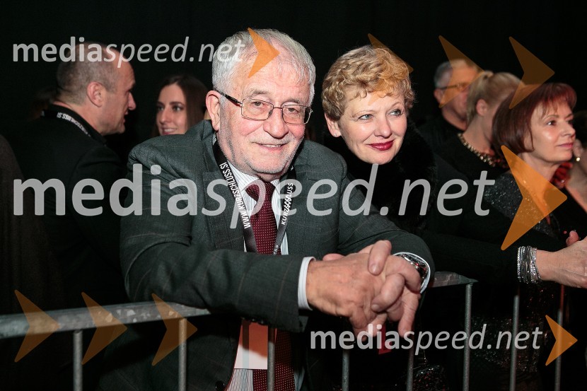 dr. Peter  Čeferin, pravnik, pisatelj;  Rija  Čič, inženirka tekstilne industrijeMagnifico, koncert