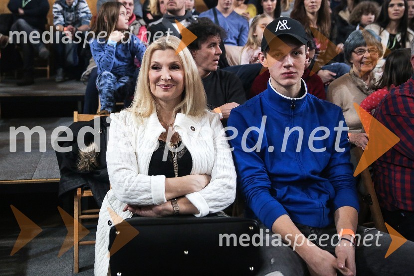  Helena Blagne, pevka;  Kristijan BlagneAll stars 2015