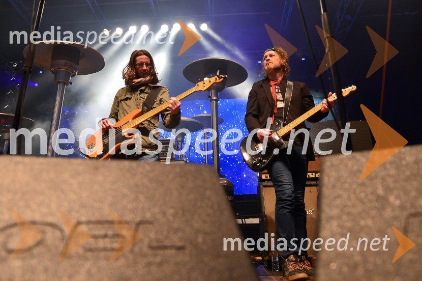  Alen Steržaj, član skupine Big Foot Mama;  Zoran Čalić, član skupine Big Foot MamaBig Foot Mama, koncert